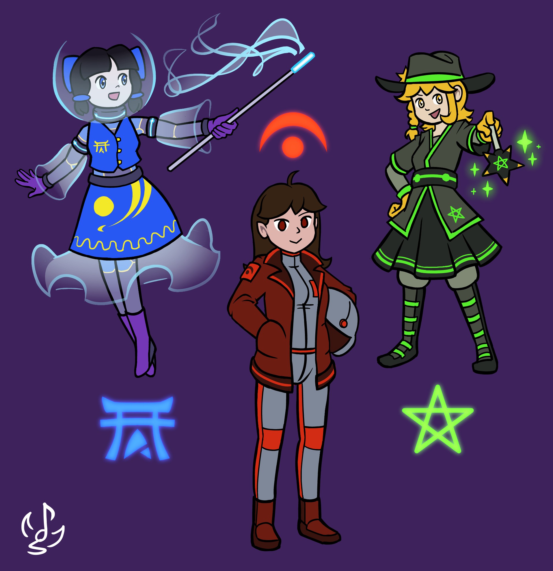 Touhou STG Album Characters